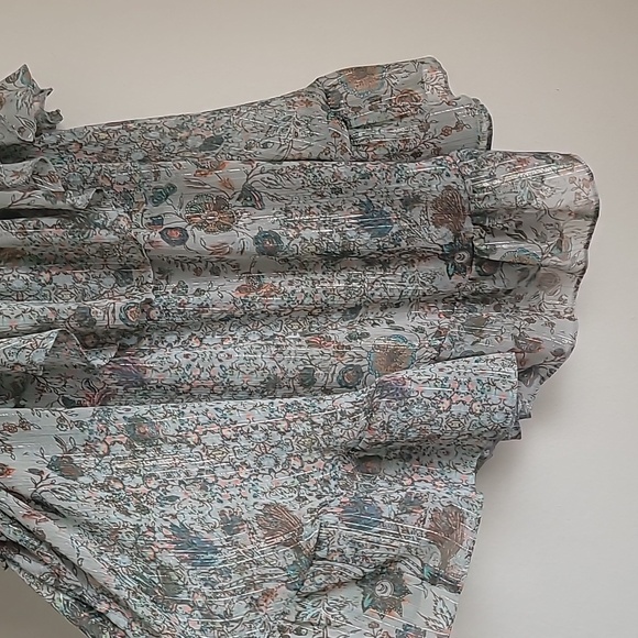 Victoria's Secret Dream Angels Ruffle Chiffon Shimmer Tank Top Size Size Small - Picture 3 of 13